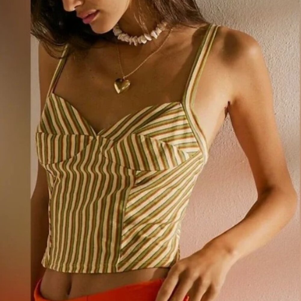 New without tags Free People beach crop tank